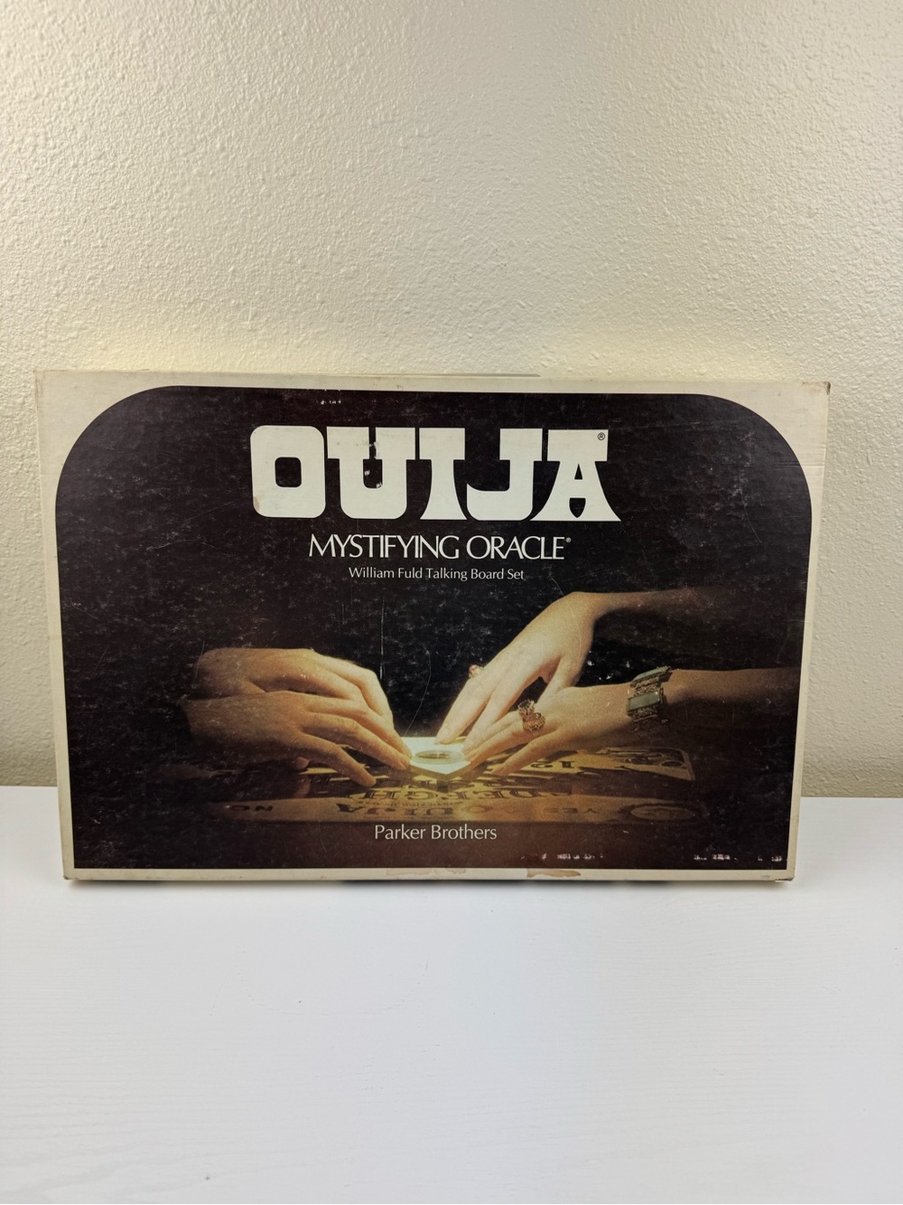 Vintage 72’ Ouija Mystifying Oracle Board Game - Black & White